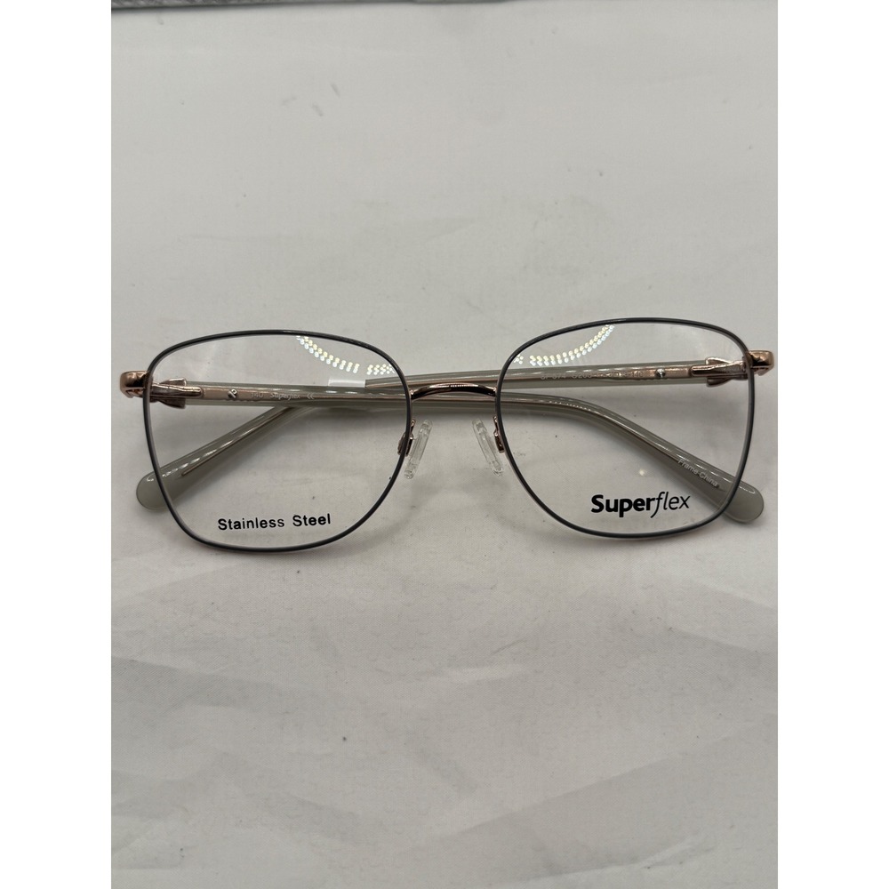 Superflex Eyeglasses Frames Full Rim Stainless Steel‎ SF 574 5205